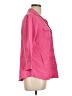 Cato Pink 3/4 Sleeve Button-Down Shirt Size L - photo 4