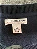 Croft & Barrow 100% Cotton Polka Dots Blue Pullover Sweater Size M - photo 4