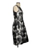 Lela Rose 100% Polyester Graphic Gray Cocktail Dress Size 4 - photo 4
