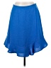 J.Crew 100% Polyester Solid Blue Formal Skirt Size 4 - photo 1