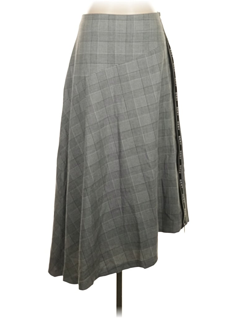 Pre-owned Dkny Casual Skirt In Gray