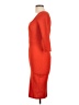 Assorted Brands Solid Orange Cocktail Dress Size L (estimated) - photo 5