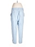 Chico's Stripes Blue Casual Pants Size Lg (2.5) - photo 2