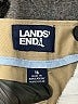 Lands' End 100% Cotton Solid Tan Khakis Size 16 - photo 3