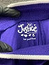 Justice Stars Purple Sweatpants Size 6 - photo 3