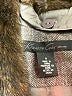 Kenneth Cole New York 100% Polyester Chevron-herringbone Gray Blazer Size 4 - photo 6
