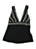 Robin Piccone Houndstooth Black Swimsuit Top Size S - photo 1