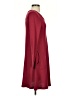 Evy's Tree Solid Burgundy Casual Dress Size XS - photo 4