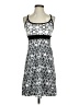Lola Graphic Gray White Casual Dress Size S - photo 1