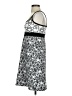 Lola Graphic Gray White Casual Dress Size S - photo 5