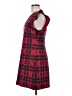 Vineyard Vines Plaid Red Casual Dress Size 8 - photo 5