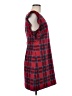 Vineyard Vines Plaid Red Casual Dress Size 8 - photo 4