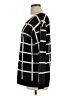Max & Mia Checkered-gingham Black Pullover Sweater Size L - photo 5