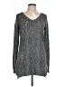 Vanity Metallic Gray Pullover Sweater Size L - photo 1