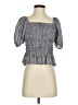 Entro 100% Polyester Gray 3/4 Sleeve Blouse Size S - photo 1