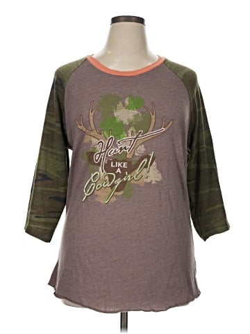 Alternative Earth 3/4 Sleeve T-Shirt (view 1)