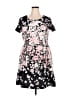 Elle Floral Black Casual Dress Size XXL - photo 1