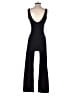 MPG Solid Black Jumpsuit Size S - photo 2