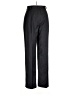 Sandro 100% Wool Chevron-herringbone Gray Wool Pants Size 12 - photo 1