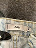 Adika 100% Cotton Color Block Blue Jeans Size M - photo 7