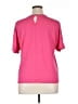 Anne Klein Pink Short Sleeve Top Size XL - photo 2