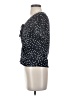 Allegra K Polka Dots Black Short Sleeve Blouse Size XS - photo 5