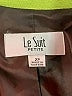 Le Suit 100% Polyester Green Blazer Size 2 (petite) - photo 6