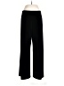 Alex Evenings Solid Black Casual Pants Size L - photo 1