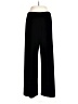 Alex Evenings Solid Black Casual Pants Size L - photo 2