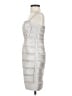BCBGMAXAZRIA 100% Polyester Silver Cocktail Dress Size 2 - photo 5