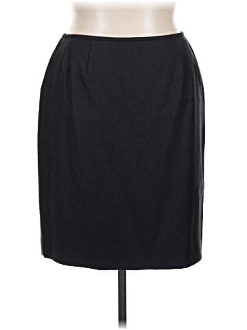 Albert Nipon Wool Skirt (view 1)