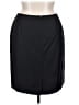 Albert Nipon 100% Wool Solid Black Wool Skirt Size 16 - photo 2