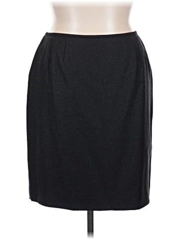 Albert Nipon Wool Skirt (view 1)
