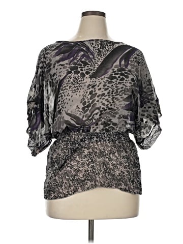 Miley Cyrus & Max Azria 3/4 Sleeve Blouse (view 1)