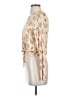 Amuse Society Tan Ivory Long Sleeve Blouse Size S - photo 5