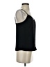 Kaari Blue 100% Polyester Black Sleeveless Blouse Size XS - photo 4