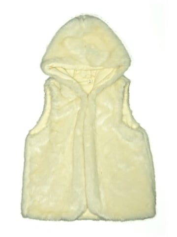 Lands' End Faux Fur Vest (view 1)