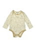 Champion Print Gold Long Sleeve Onesie 6-9 MO / 9 MO - photo 1