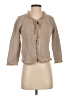 DONNAEFFE 100% Cotton Tan Cardigan Size S - photo 1