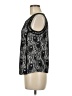 Ann Taylor 100% Polyester Floral Black Sleeveless Blouse Size M - photo 5