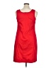 Assorted Brands Solid Red Casual Dress Size XL - photo 2