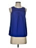 Elle 100% Polyester Blue Sleeveless Blouse Size XS - photo 1