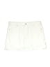 Chico's Solid Ivory Denim Shorts Size XL (3.5) - photo 1