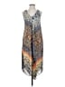 Zara Basic Paisley Blue Casual Dress Size S - photo 1