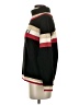 Lou & Grey Stripes Black Turtleneck Sweater Size XXS - photo 5