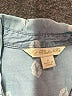 Khakis & Co Hearts Blue 3/4 Sleeve Button-Down Shirt Size S - photo 7