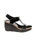 Donald J Pliner Black Wedges Size 7 1/2 - photo 1