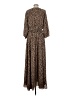 City Chic Animal Print Brown Casual Dress Size XS - photo 2
