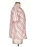 Cotton On Stripes Pink Short Sleeve Blouse Size S - photo 4