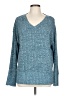 Unbranded Tweed Teal Blue Pullover Sweater Size L - photo 1
